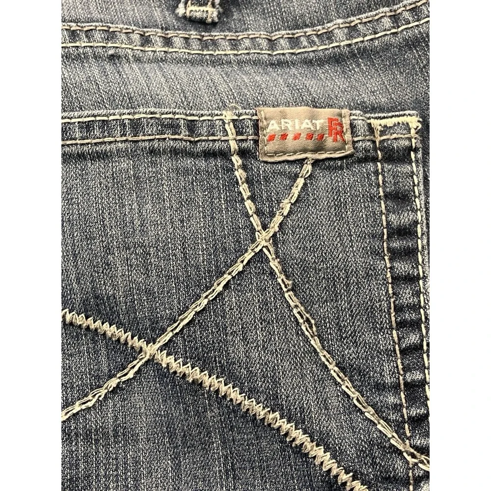 Ariat FR M4 Relaxed Boot Jeans Mens 32R - 34x31.5 Flame Resistant USA Fabric